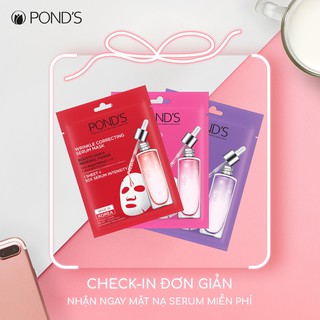 Mặt nạ Pond's tinh chất sáng da Skin Brightening Serum Mask 21ml