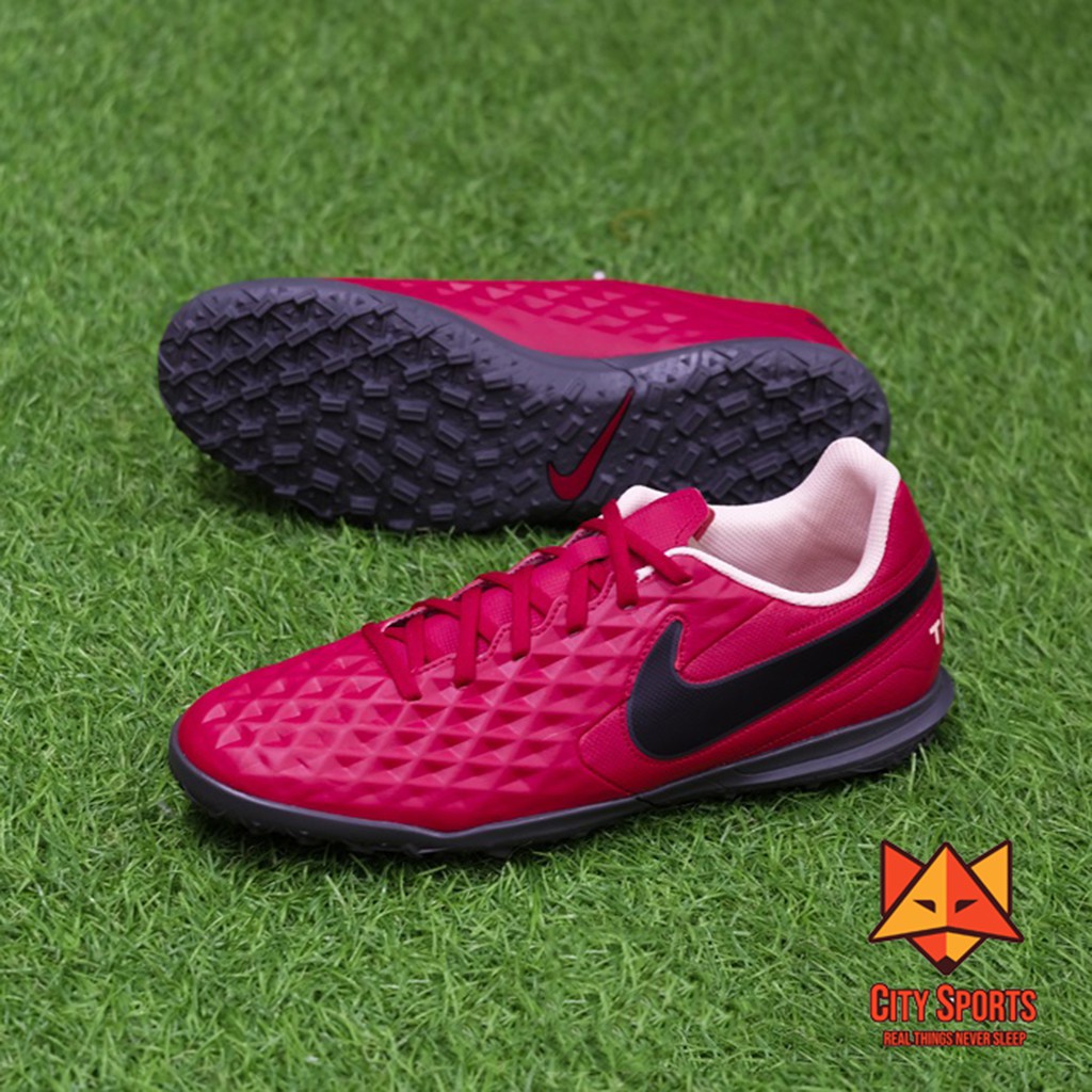 Giày đá bóng sân cỏ nhân tạo Nike Tiempo Legend 8 Club TF – Red/Black AT6109 608