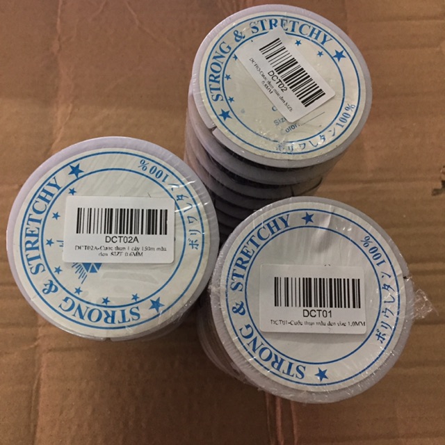 Dây cước xâu vòng size 0.6/0.8/1.0mm (đọc kỹ mô tả để chọn sản phẩm phù hợp).
