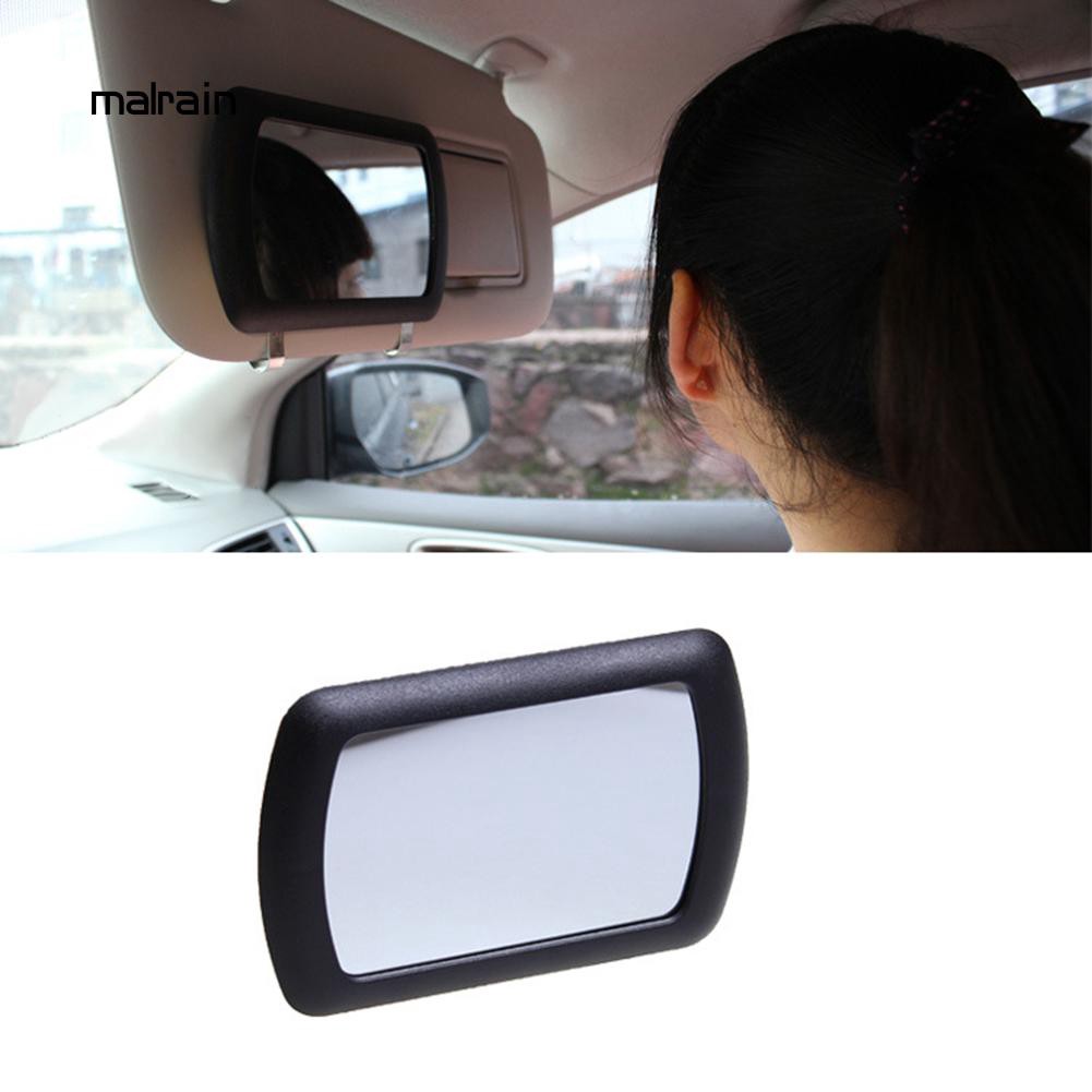 Gương Chiếu Hậu Góc Rộng Phẳng Trang Điểm Nội Thất Xe Hơi