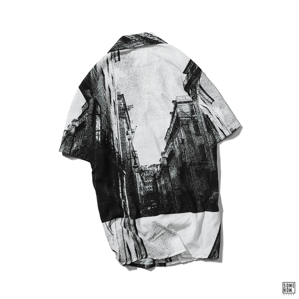 Áo Sơ Mi Nam In HT Street Thời Trang , Vải Cotton Lụa , INF SM005198 , SOMEHOW | BigBuy360 - bigbuy360.vn