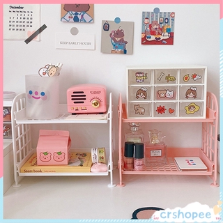 CR Kệ 2 Tầng Để Đồ Trang Sức Mỹ Phẩm Gọn Gàng Tiện Lợi