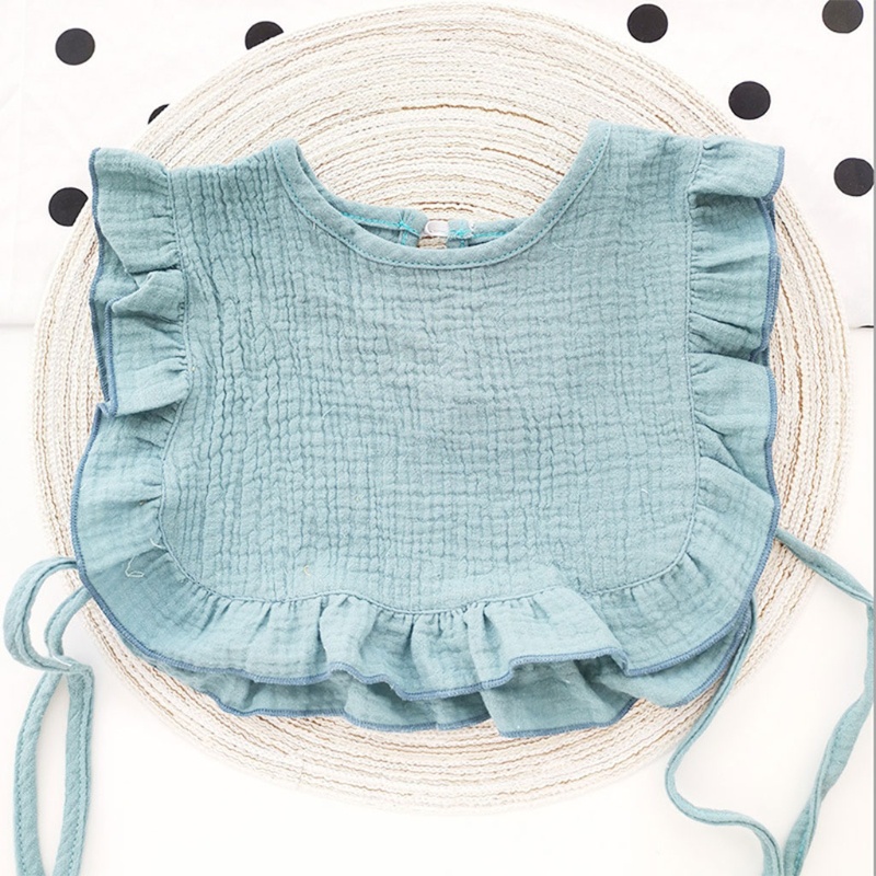 Yếm Cotton Mềm Mại Thấm Hút Tốt Cho Bé