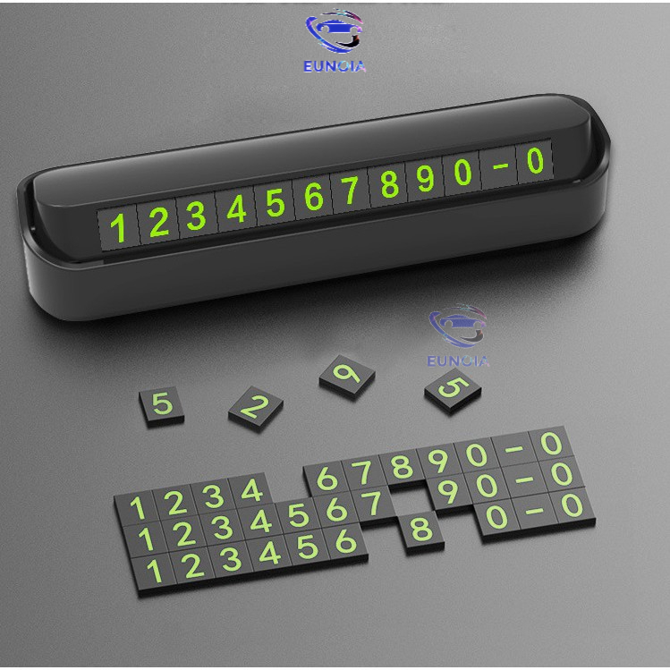 Bảng ghi số điện thoại khi đỗ xe ô tô cao cấp loại bập bênh