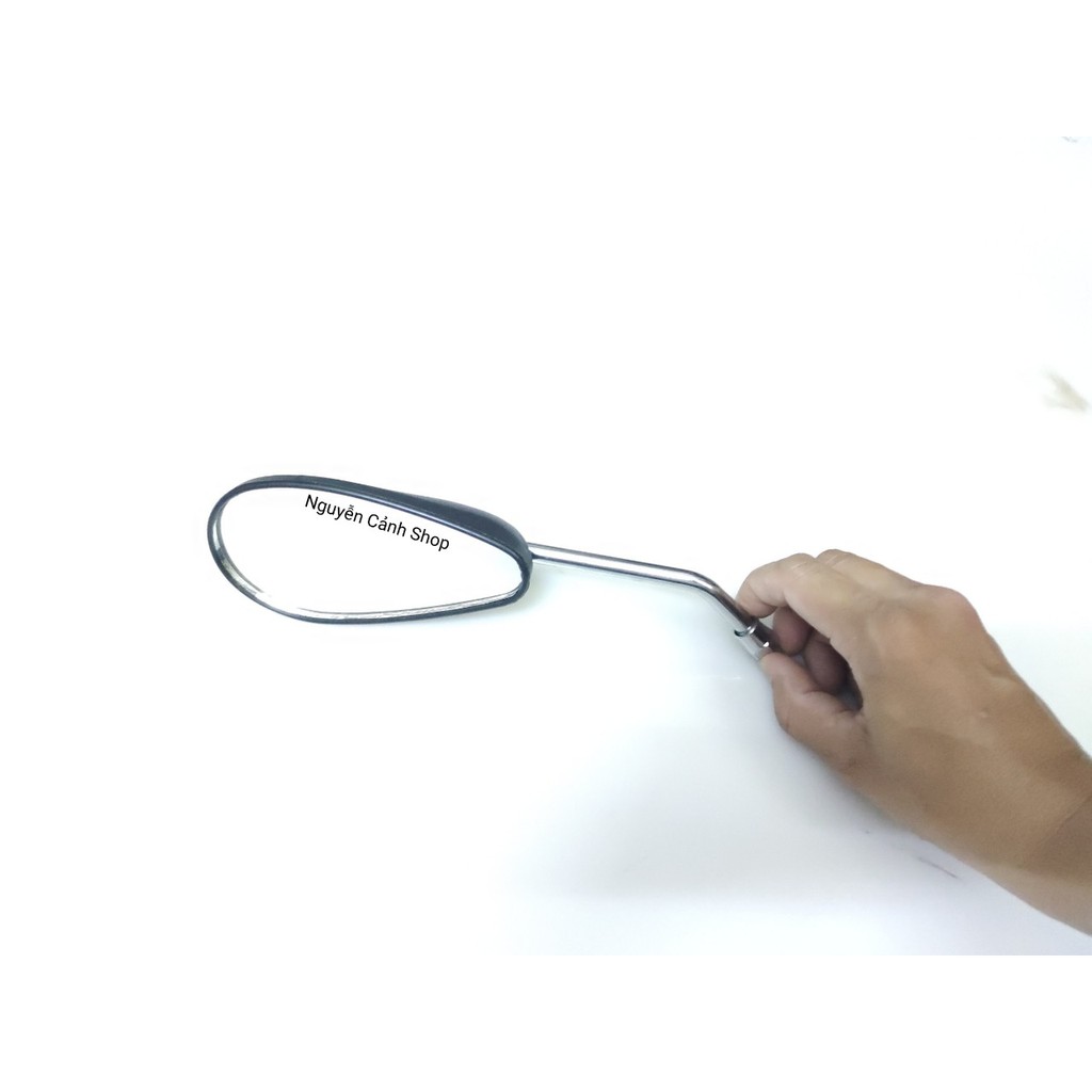 Kiếng hậu giọt nước chân 10li thuận cho xe máy