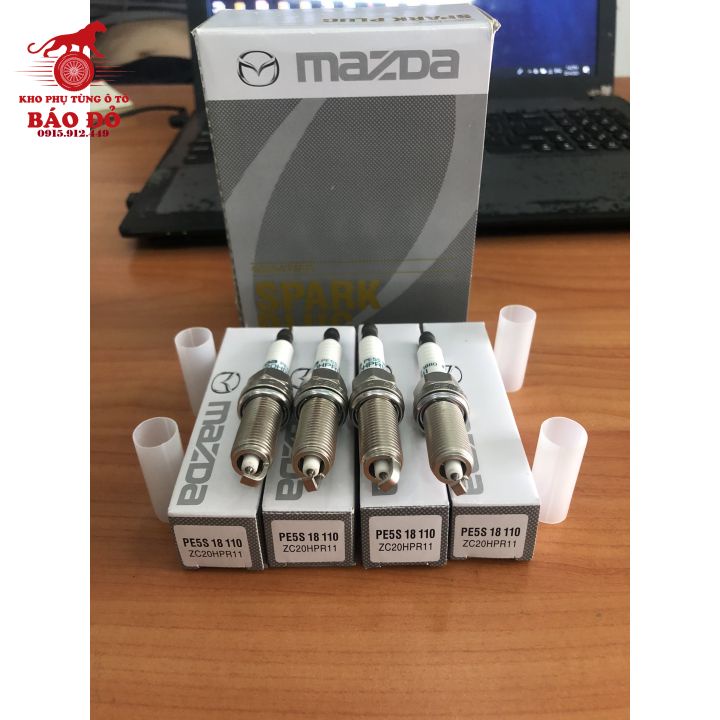 Bộ 4 bugi xe Mazda 3 2012-2018 Mazda 6 2014-2019, Mazda Cx3 2016-2019 Mazda Cx5 2013-2020