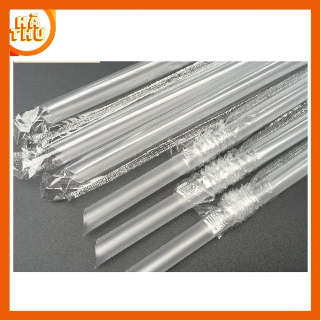 500gr ống hút nhựa cao cấp ép nilong từng cái an toàn