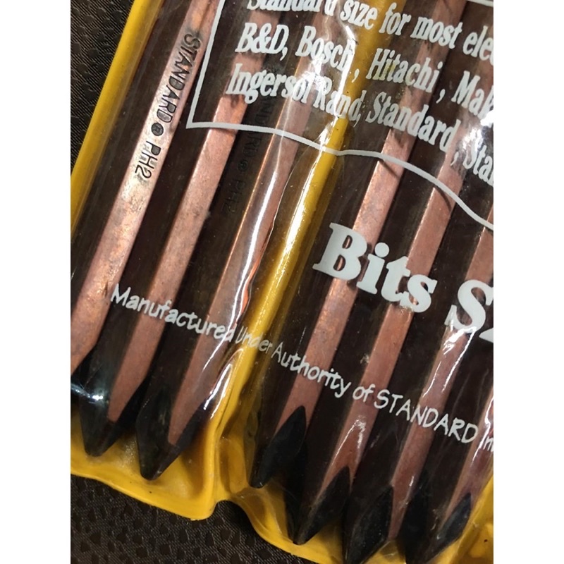 Mũi vít đóng nâu dài đầu nhọn STANDARD 8mm