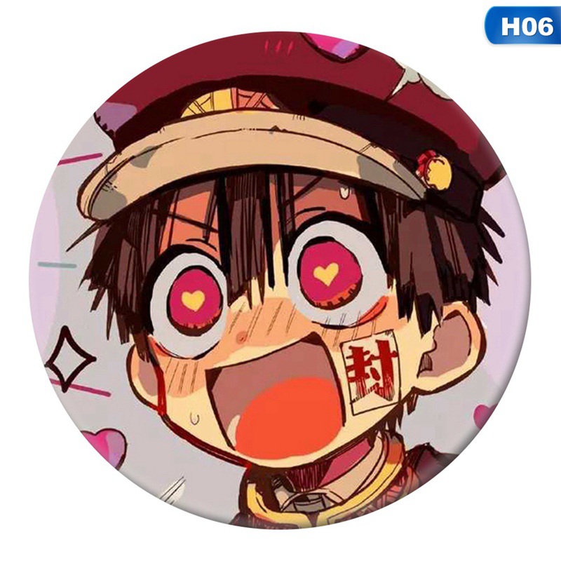 flowersqueen Huy hiệu cài áo hình nhân vật Hanako-Kun hoạt hình