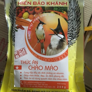 Cám Chào Mào Hiển Bảo Khánh Sao 200gr - Thức Ăn Chim Cao Cấp