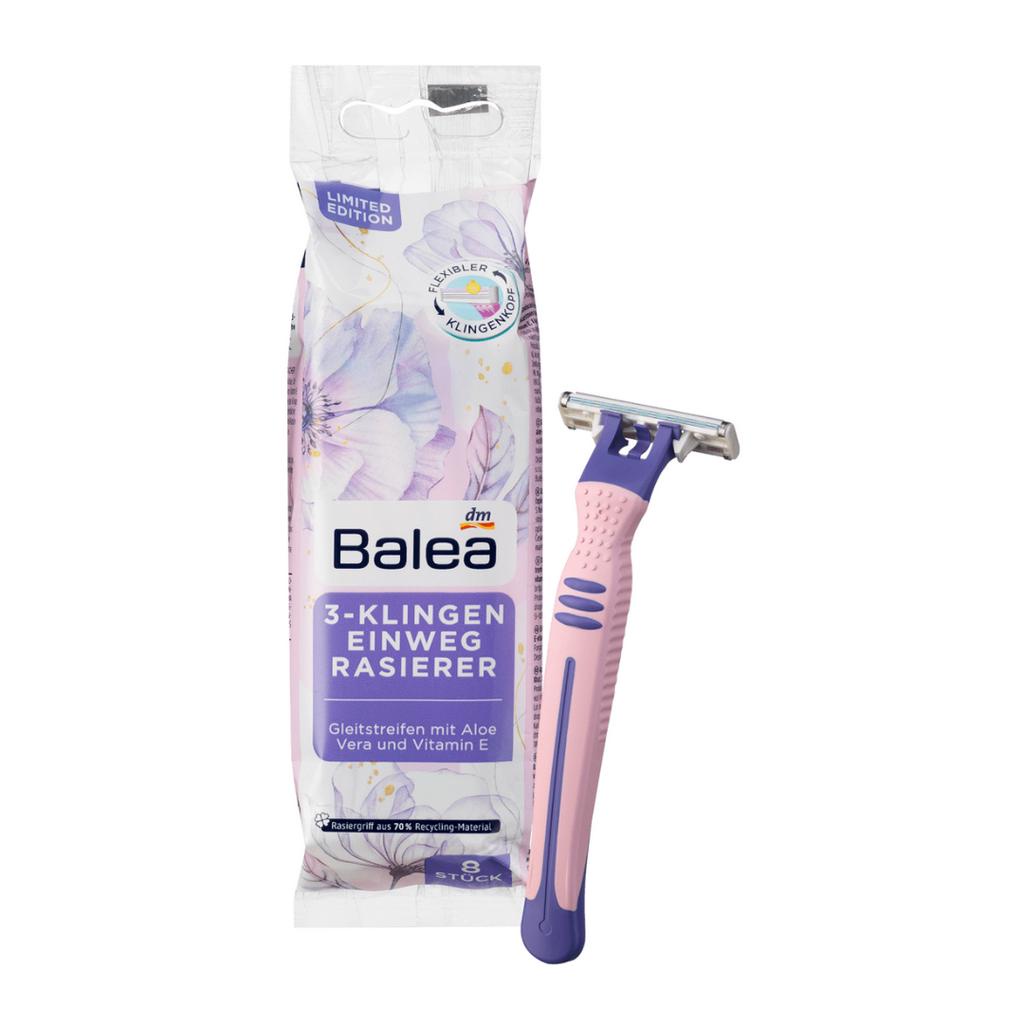 Dao cạo Balea Đức lưỡi kép dành cho nữ (gói 5 cái, 8 cái)