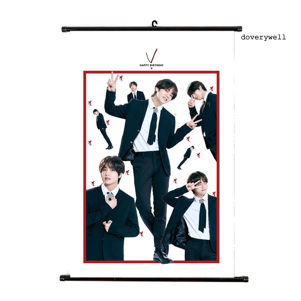 Poster Treo Tường Hình Nhóm Nhạc Bts 2019 Jungkook Suga Jimin