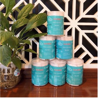 1 Hộp = 30 Gạc Rơ Lưỡi Ya-Ki Mom An Toàn Cho Bé, QueRơ Lưỡi Ya-Ki Mom Vệ Sinh Răng Miệng Cho Trẻ