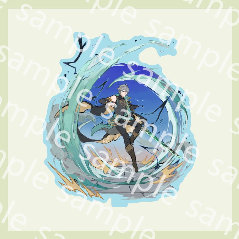 (mẫu mới) Standee Genshin Impact game tượng acrylic mica trong mô hình trang trí