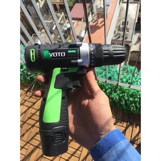 Máy Khoan Pin 12V VOTO 2 Tốc Độ 2 pin