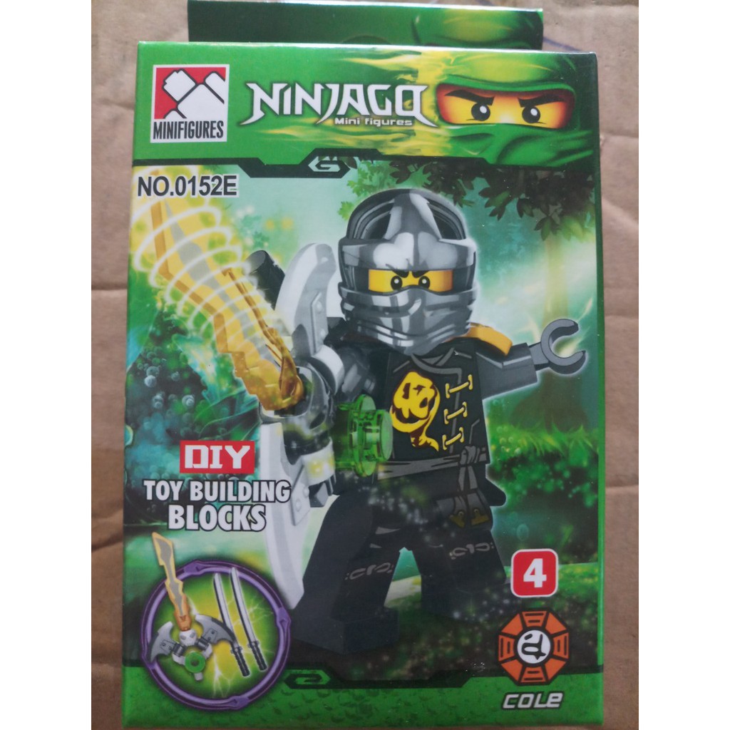 Đồ chơi lắp ráp xếp hình logo ninjago ninja nya Lele 31030 army lính duo le pin dlp30203.