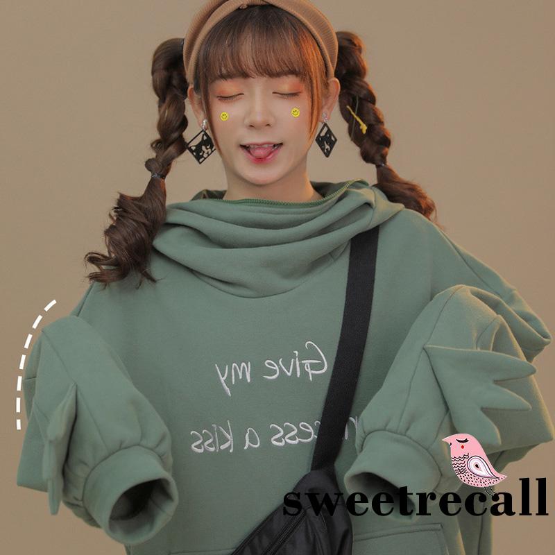 Áo Hoodie Dài Tay In Hình Chú Ếch Đáng Yêu Cho Nữ | BigBuy360 - bigbuy360.vn