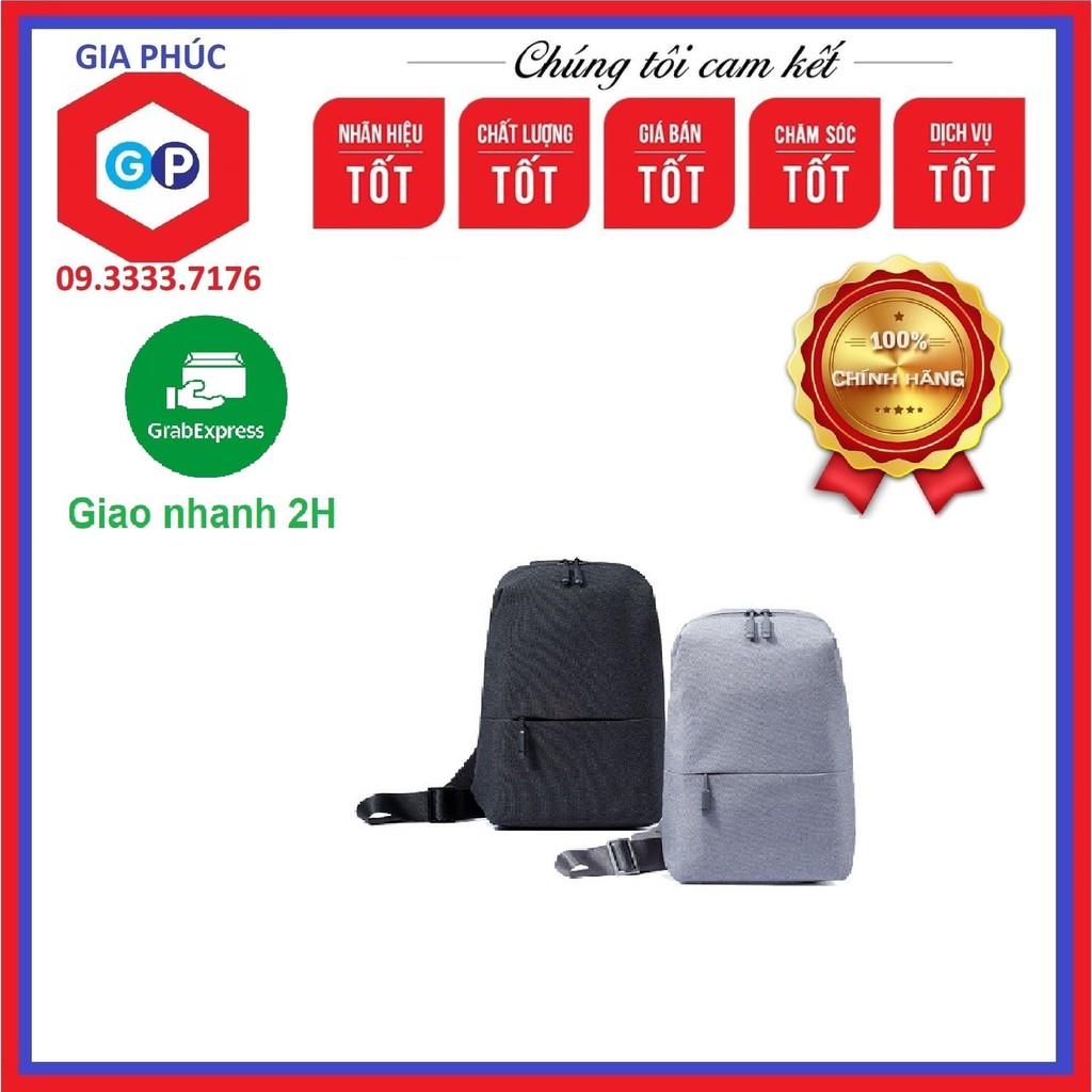 Balo Xiaomi Mi City Sling Messeger Bag chống thấm tuyệt vời - Chính hãng Digiworld