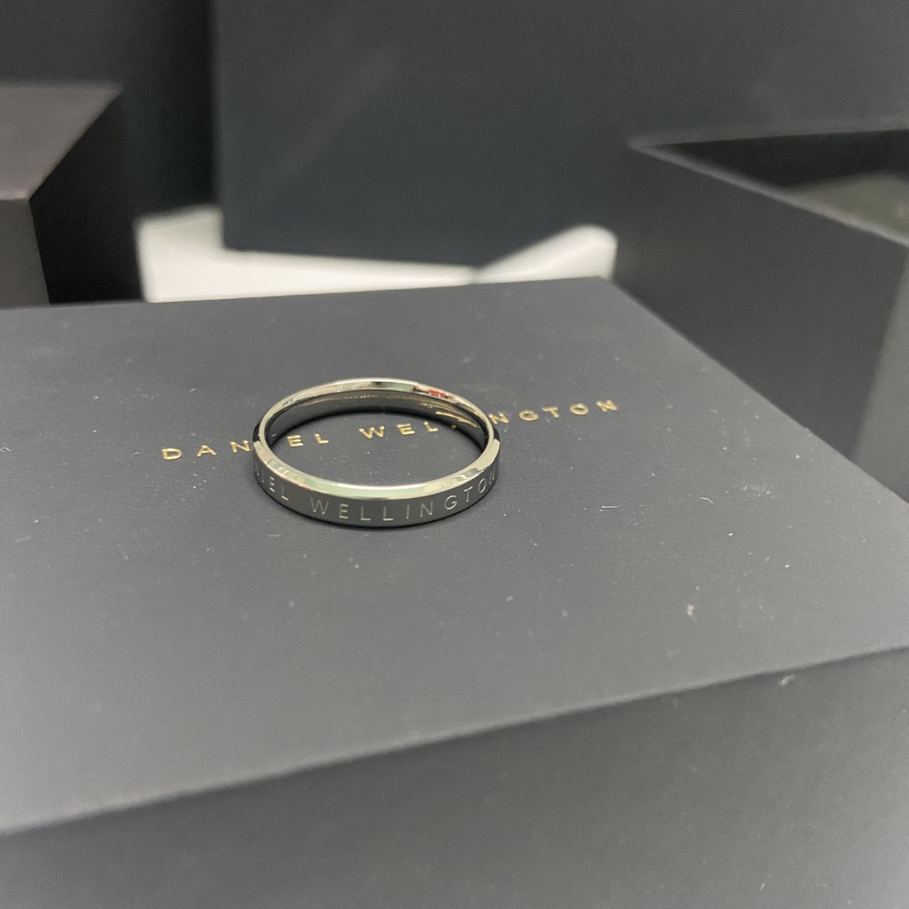 Nhẫn couple unisex nam nữ bản thép titan không gỉ 316L dành cho cặp đôi THE BOX STUDIO