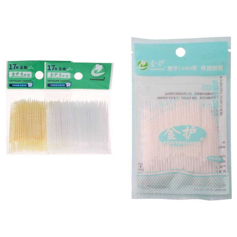 Hộp 100 tăm xỉa răng nha khoa