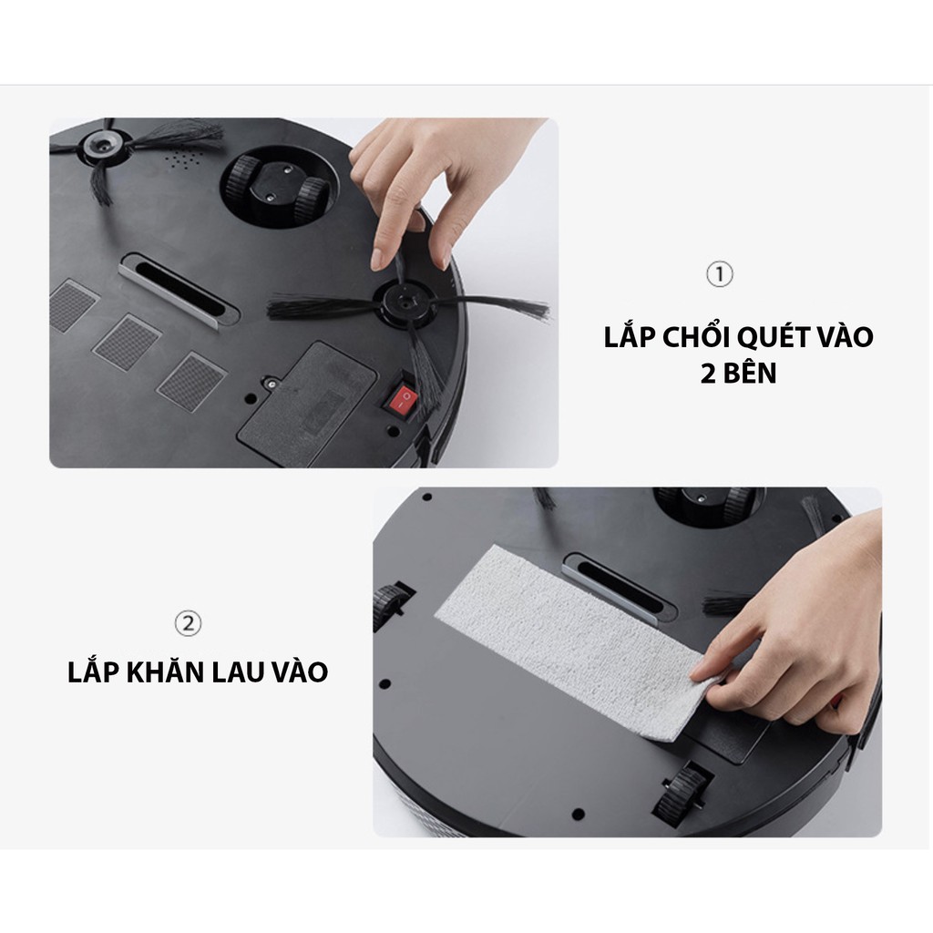 [Mã ELMS5 giảm 7% đơn 300K] Máy hút bụi robot hút bụi lau nhà IS34 thế hệ mới 2021 kết nối app điện thoại | BigBuy360 - bigbuy360.vn