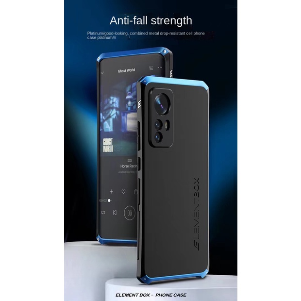 Ốp Điện Thoại Chống Sốc Viền Kim Loại Cho xiaomi Mi 12 12X xiaomi 11 Ultra 11 Lite 5G