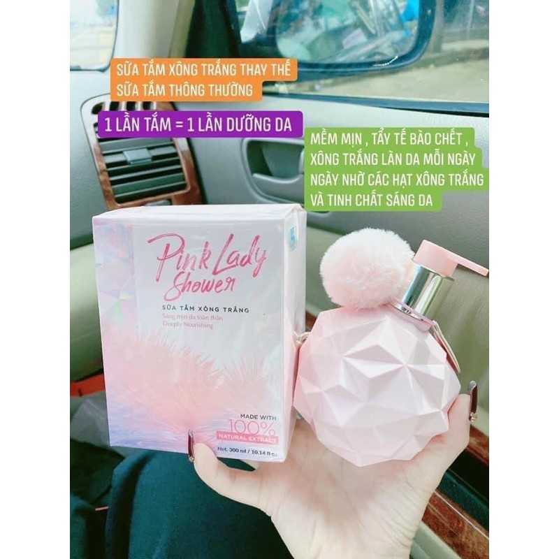 [CHÍNH HÃNG] Sữa Tắm Xông Trắng Lady hương nước hoa