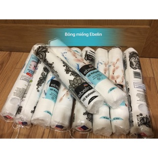 Bông tẩy trang Ebelin 1 gói 140 miếng