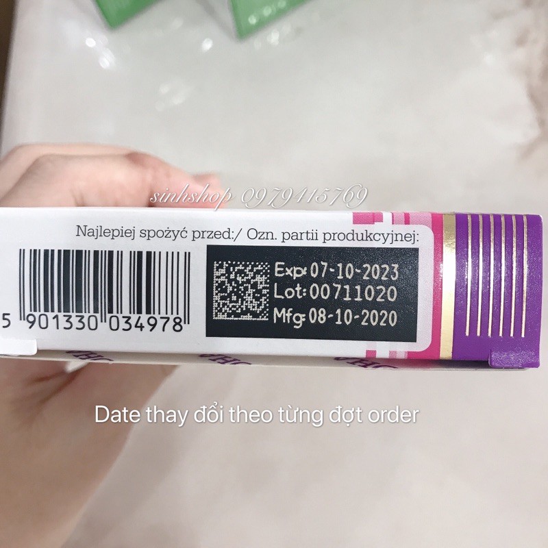 Sản phẩm Gold Dha cho bà bầu và phụ nữ sau sinh 30v hàng balan