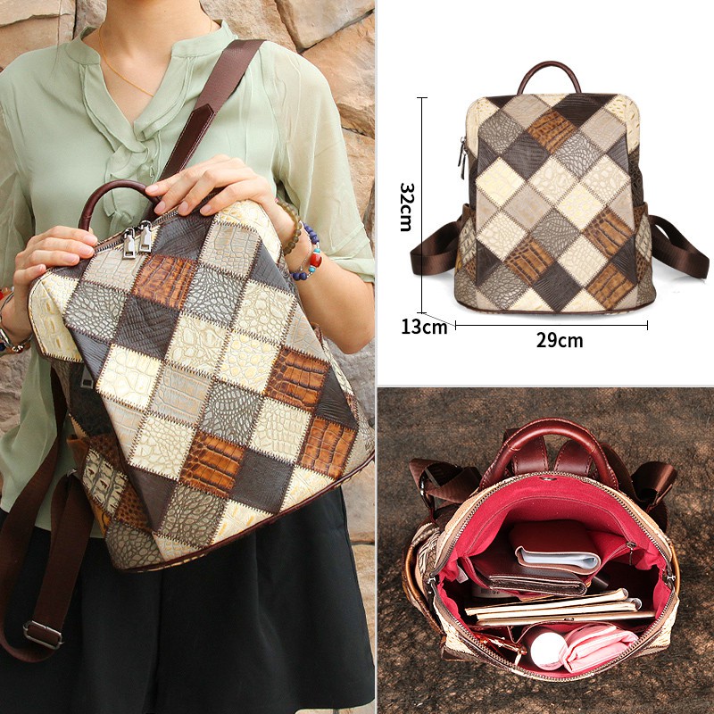 Ba lô Cobbler Legend da thật thời trang sang trọng dành cho nữ