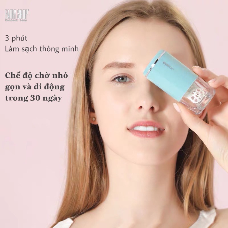 Máy Rửa Lens Cao Cấp Fullbox Kính Áp Tròng FAIRY SHOP CONTACT LENS