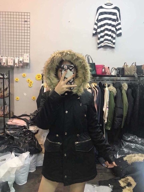 Áo parka Zara 2018