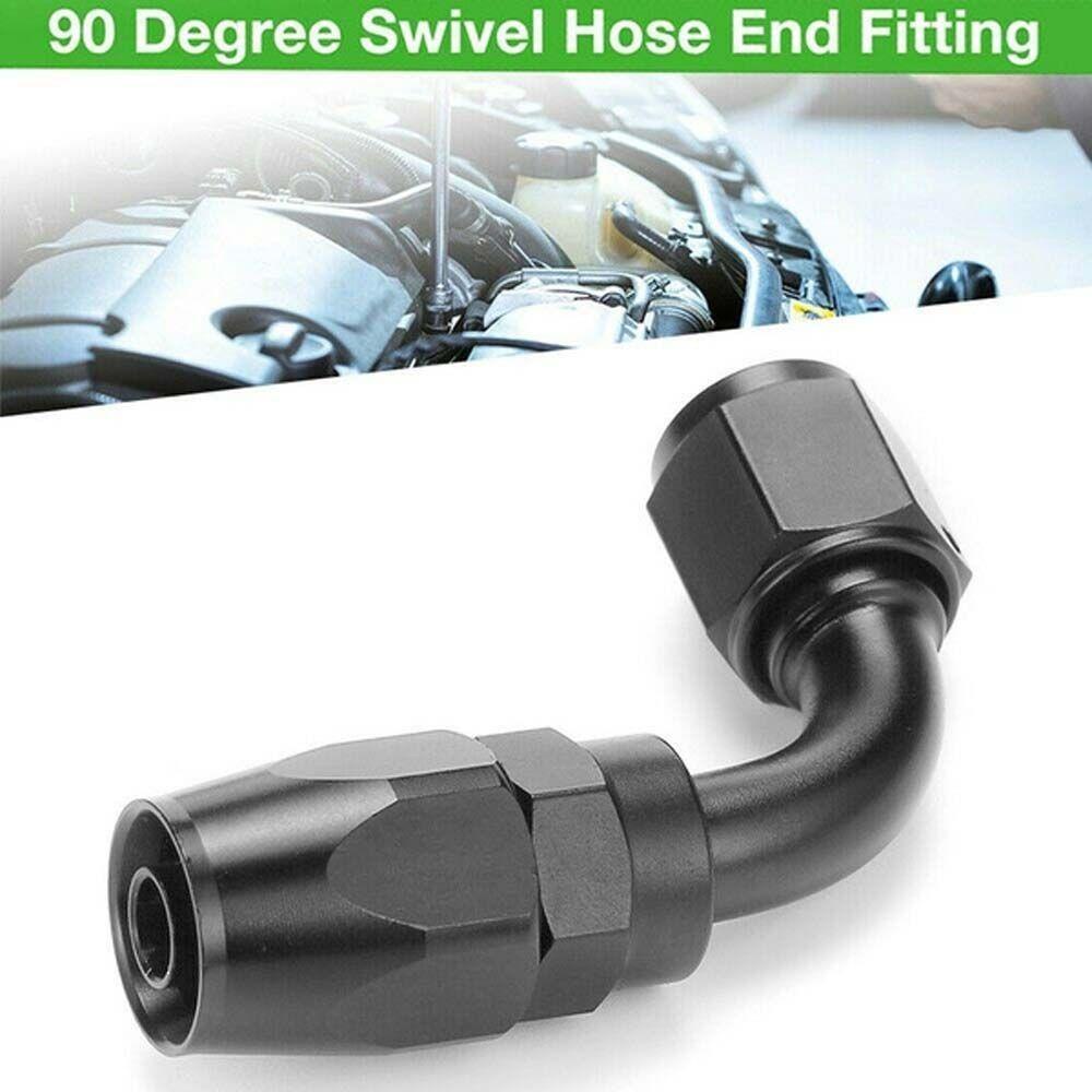 Đầu Nối Ống Dẫn Nhiên Liệu 90 Độ AN6 AN8 AN10 Chất Lượng Cao