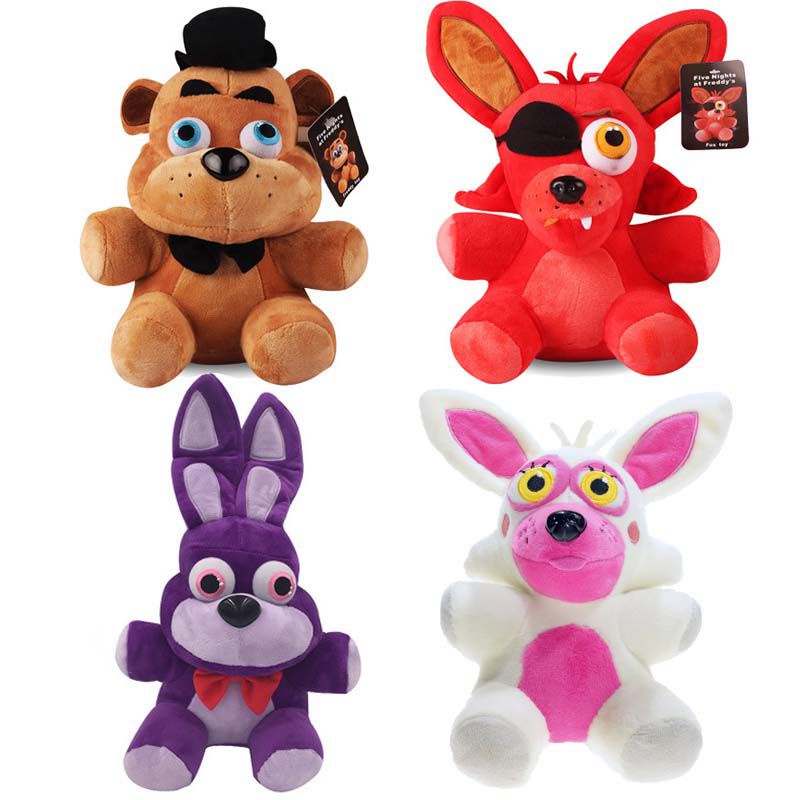 Đồ chơi nhồi bông Hình Cáo bonnie Trong five nights at freddy 18cm Mềm Mại