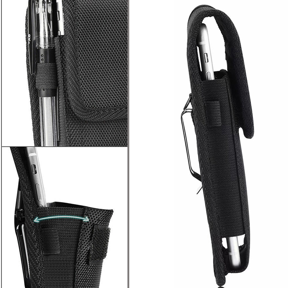Đa Năng Thường Ngày Túi Điện Thoại BLU G40 G51 G61S S91 S0690WW Thắt Lưng Kẹp Bao Da Vải Oxford Túi Điện Thoại