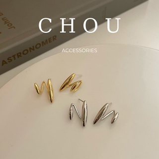 Bông Tai Giọt Nước Đôi | CHOU ACCESSORIES |