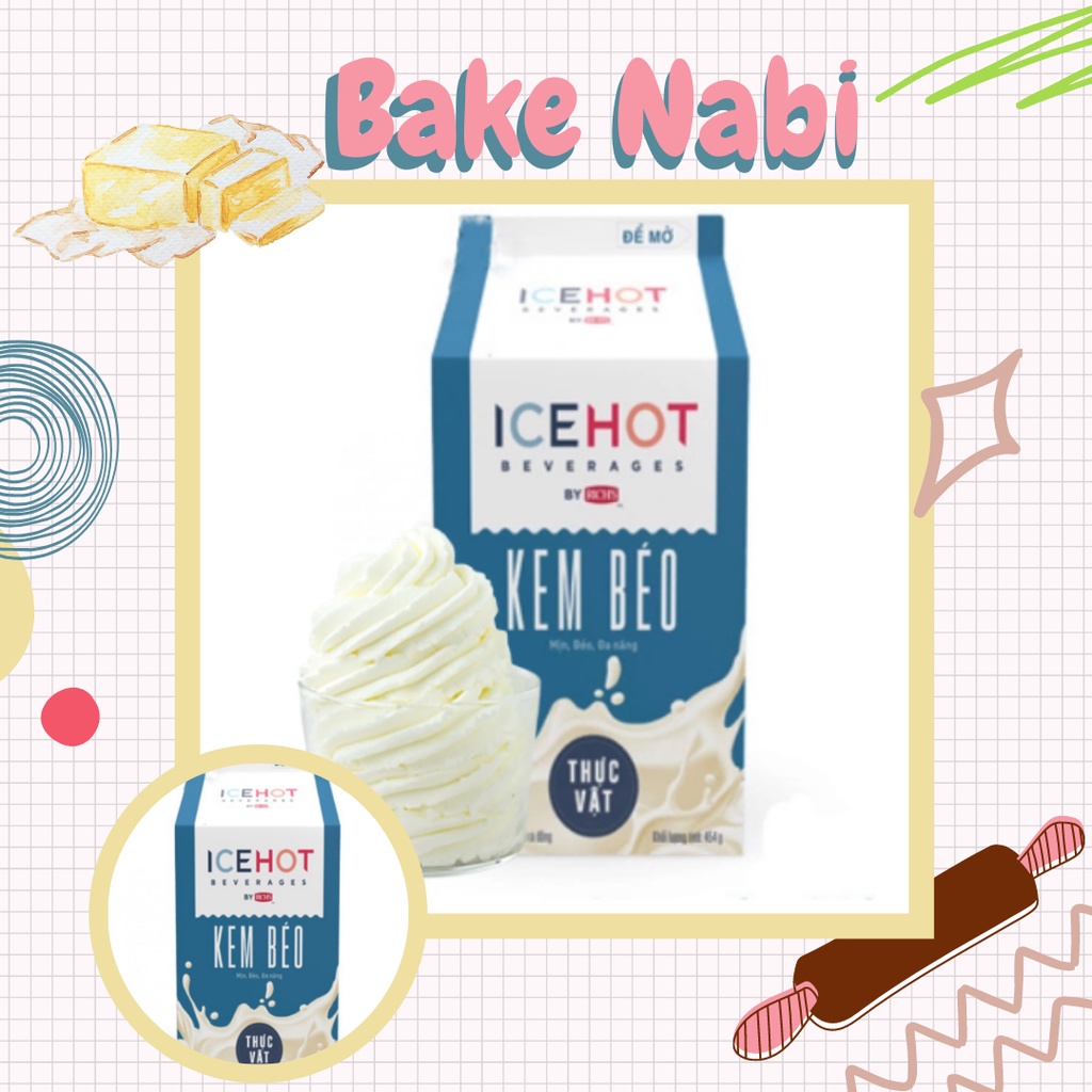 KEM SỮA BÉO RICH'S LÙN 454GR