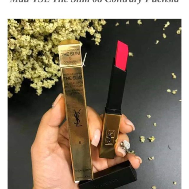 Son YSL màu hồng 08
