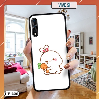 Ốp lưng nhám in hình 3D Vivo S1