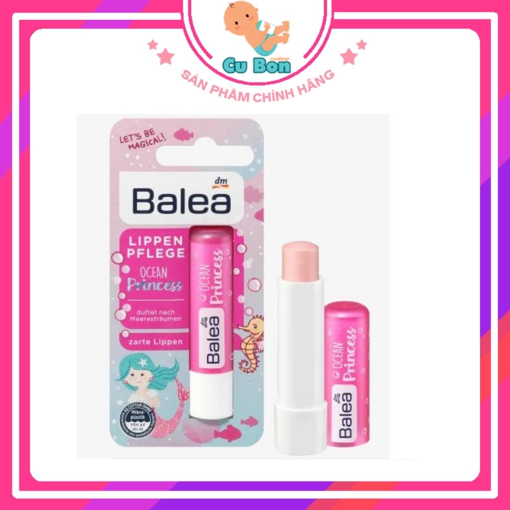 Son dưỡng môi cho trẻ em Balea Ocean Princess 4.8g của Đức