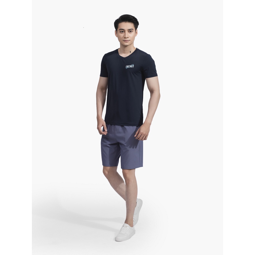 Áo Thun Nam Ngắn Tay Cổ Tròn Aristino ATS032S2 Áo Phông T-Shirt Trơn Màu Chất Vải Thun Lạnh Thể Thao Dáng Slim Fit