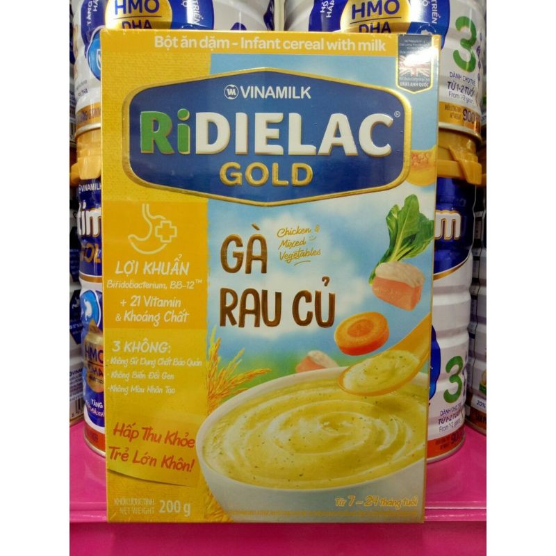 Bột ăn dặm REDIELAC vinamilk đủ vị