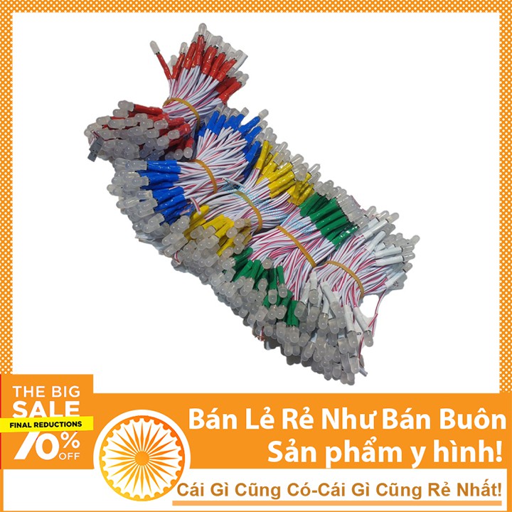 Led Liền Dây 5mm Điện Áp 5V Làm Biển Vẫy Quảng Cáo, Tiết Kiệm Điện Áp, Bền Màu