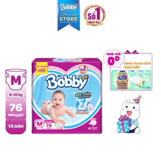 Tã dán Bobby XXL56 (trên 16kg)