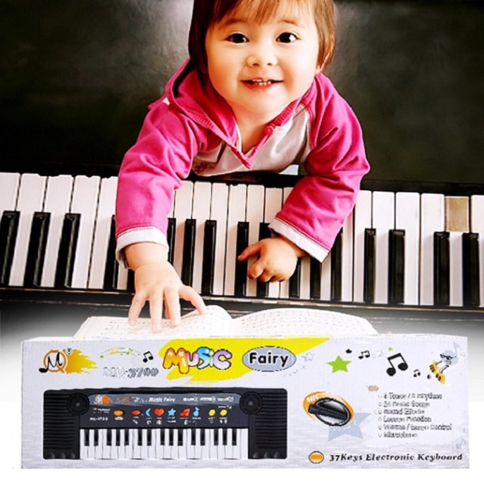 Đàn organ, đàn đồ chơi piano cho bé có mic hát cho bé MQ3700