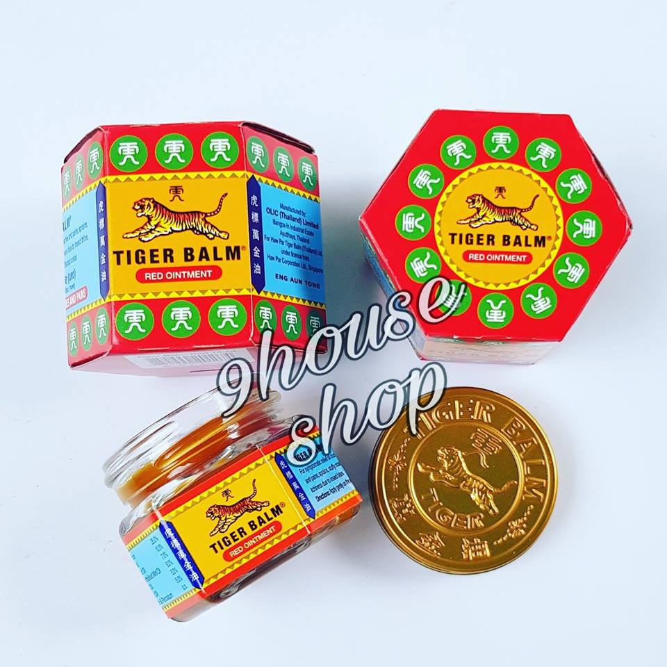 Dầu Cù Là Con Hổ Đỏ Tiger Balm Thái Lan (19,4gram)