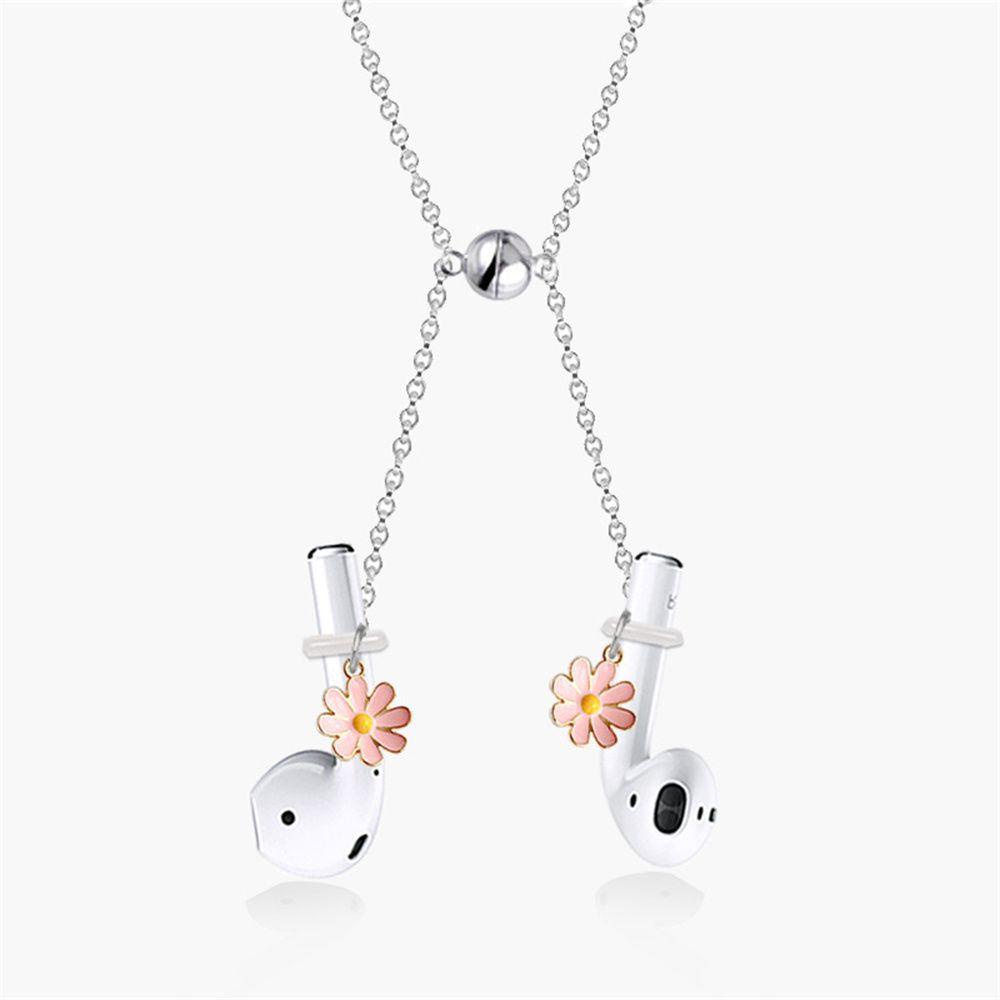 [COD] Dây Đeo Tai Nghe Bluetooth Chống Thất Lạc Hình Hoa Cúc
