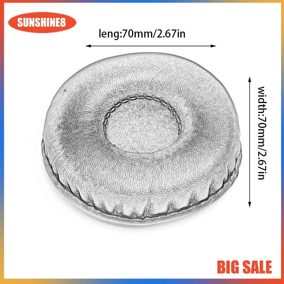 【SUN】Universal Sponge Earphone Sleeve Diameter 70Mm Earmuffs Sponge Cover