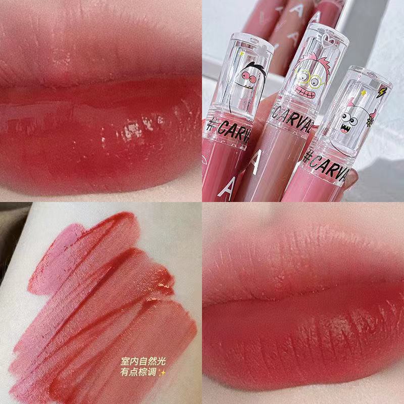 [Hàng mới về] Son Môi CARVAZI/CAPPUVINI Vegatable Head New Bright Hydro-foggy/Son Kem CARVAZI Vegetable Head New Bright Hydro Foggy Lip Glaze mềm mướt căng mọng
