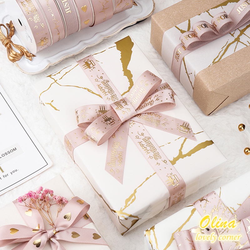 Cuộn dây ruy băng dài 9.1m dùng làm đồ thủ công tiện lợi